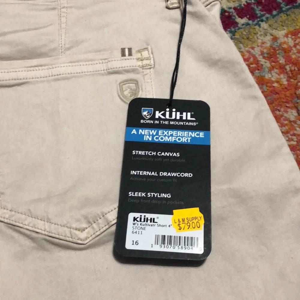 Kuhl W’s Kultivatr short 4” inseam - Picture 3 of 3